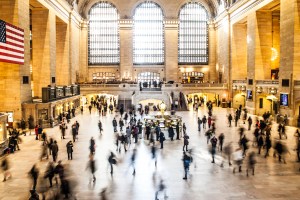 Crowded in Transit station