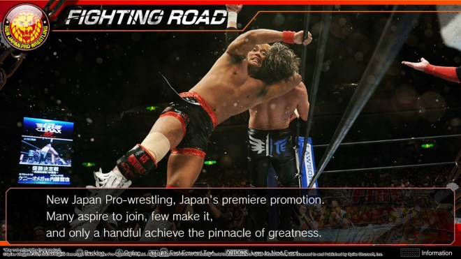 fire pro wrestling world story expository screenshots adg antdagamer njpw kenny omega hiroshi tanashi (1)
